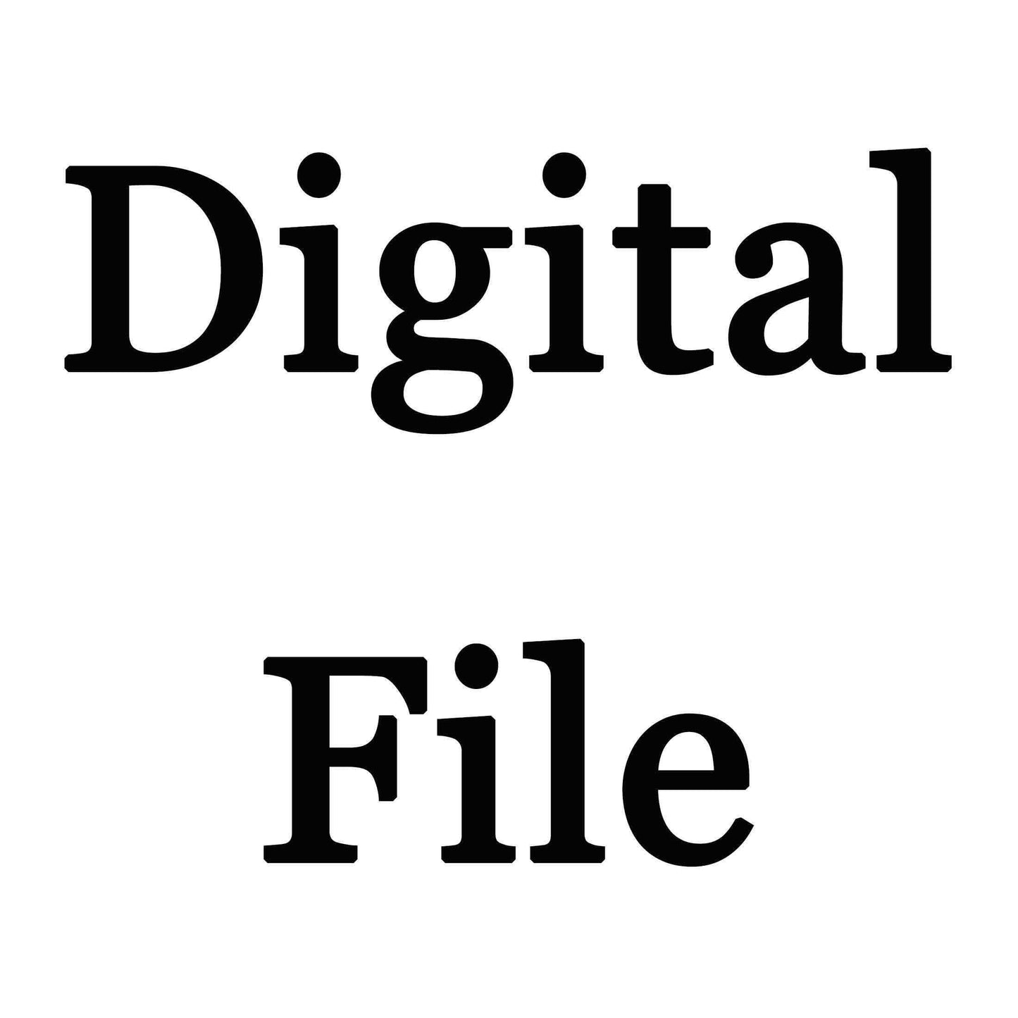 Digital File - FromPicToArt