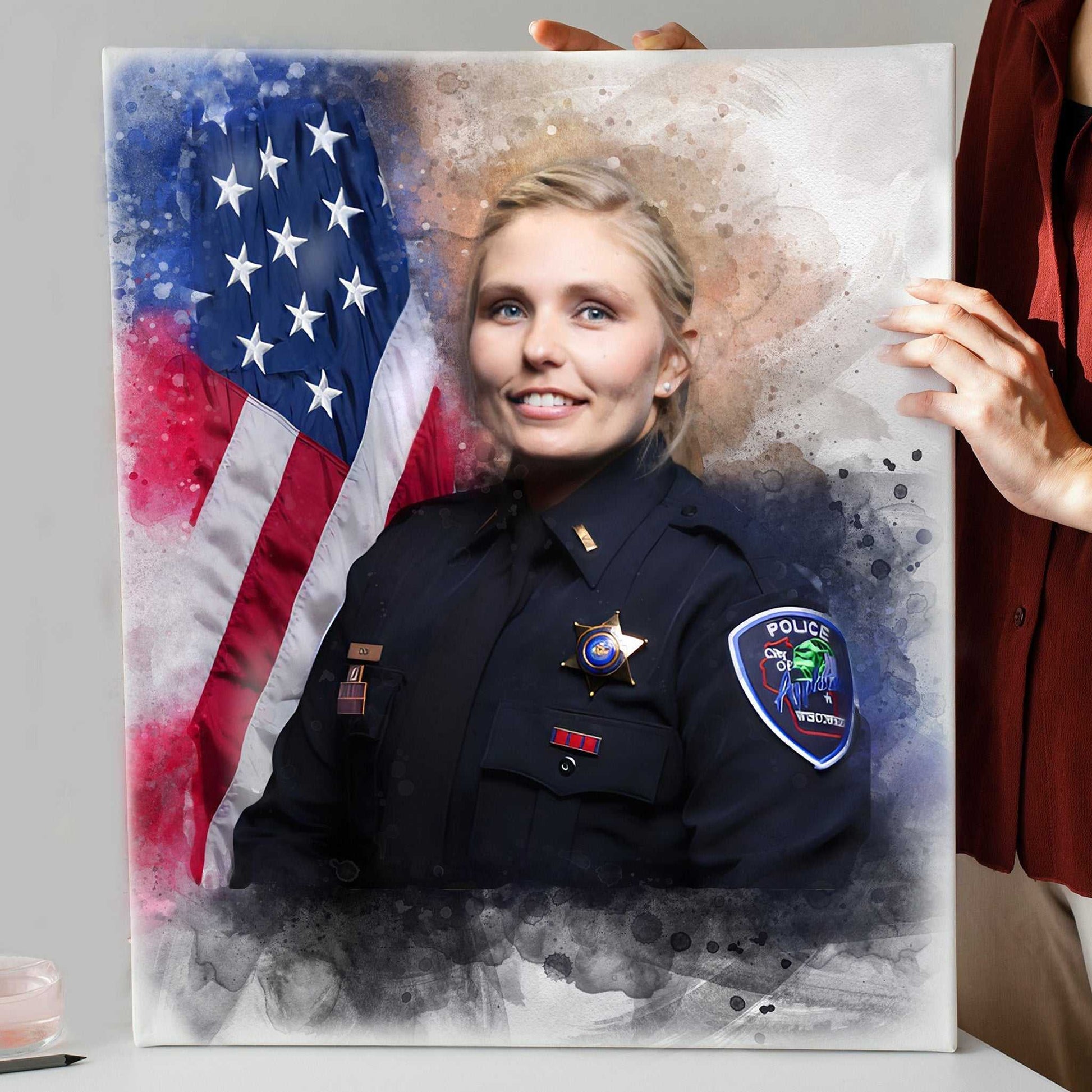 👩‍🚒🔥Firefighter Appreciation Day Gift | Firefighter Gift | Fire Department Gifts | Firefighter Presents Ideas - FromPicToArt