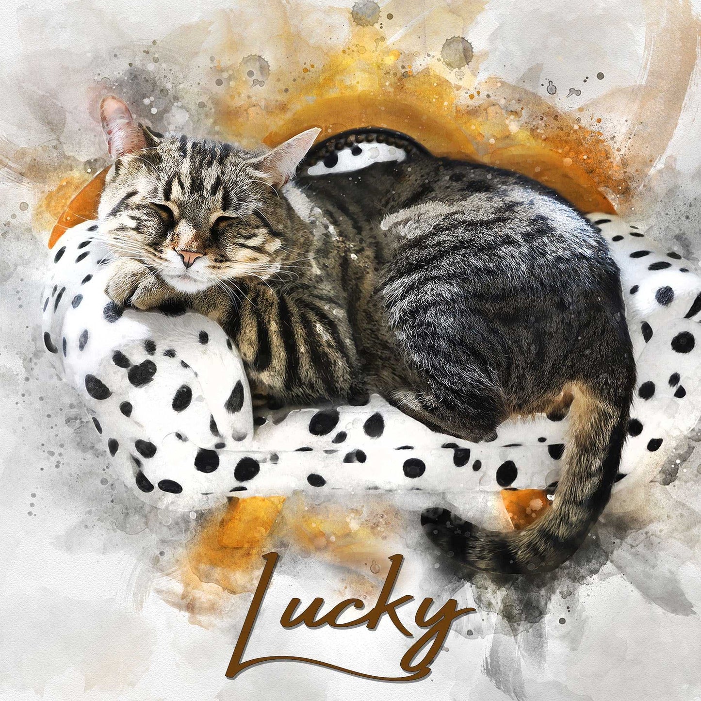 Gift Ideas for Cat Lovers | Gifts for Cat Lovers | Presents for Cat Lovers | Cat Lovers Gift | - FromPicToArt