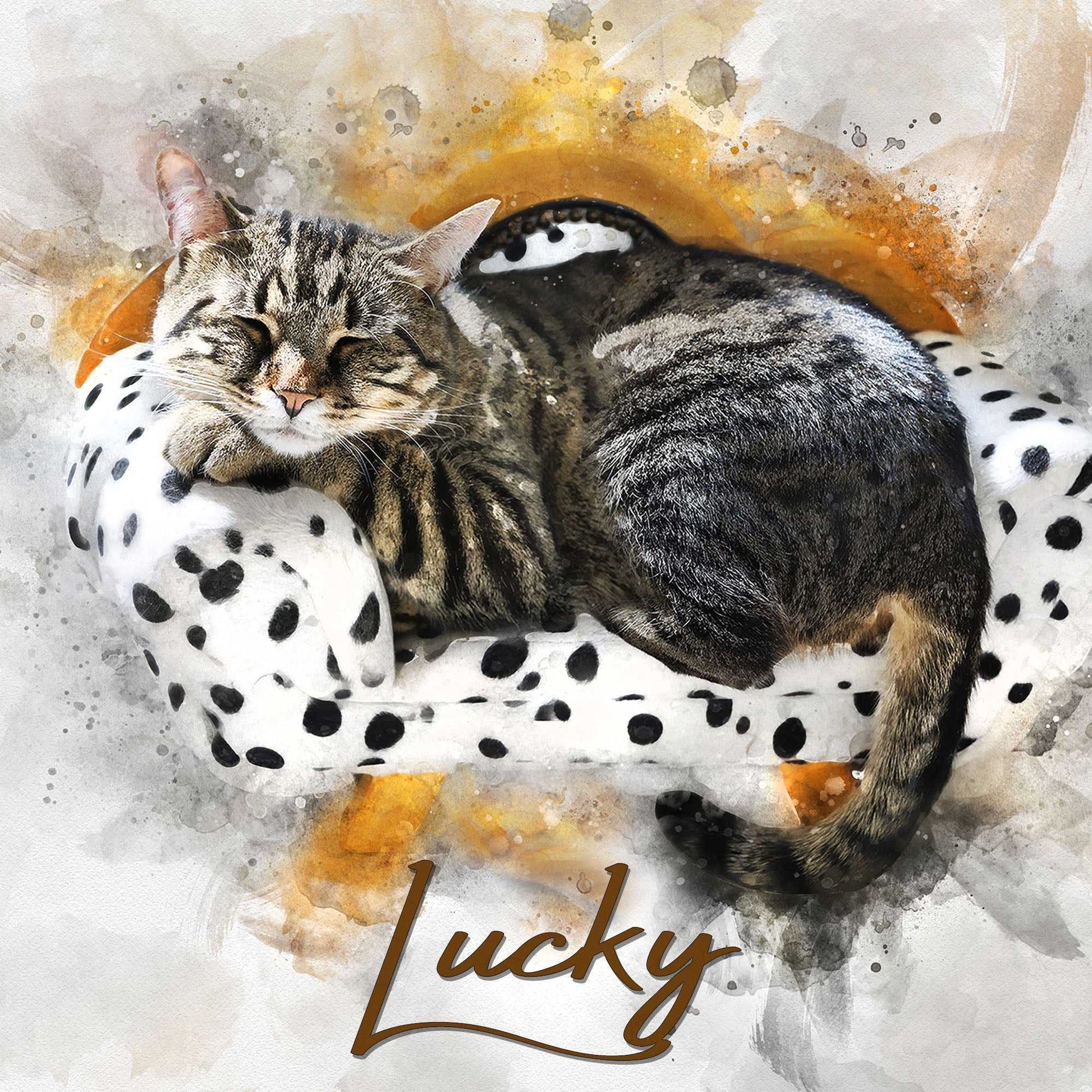 Gift Ideas for Cat Lovers | Gifts for Cat Lovers | Presents for Cat Lovers | Cat Lovers Gift | - FromPicToArt