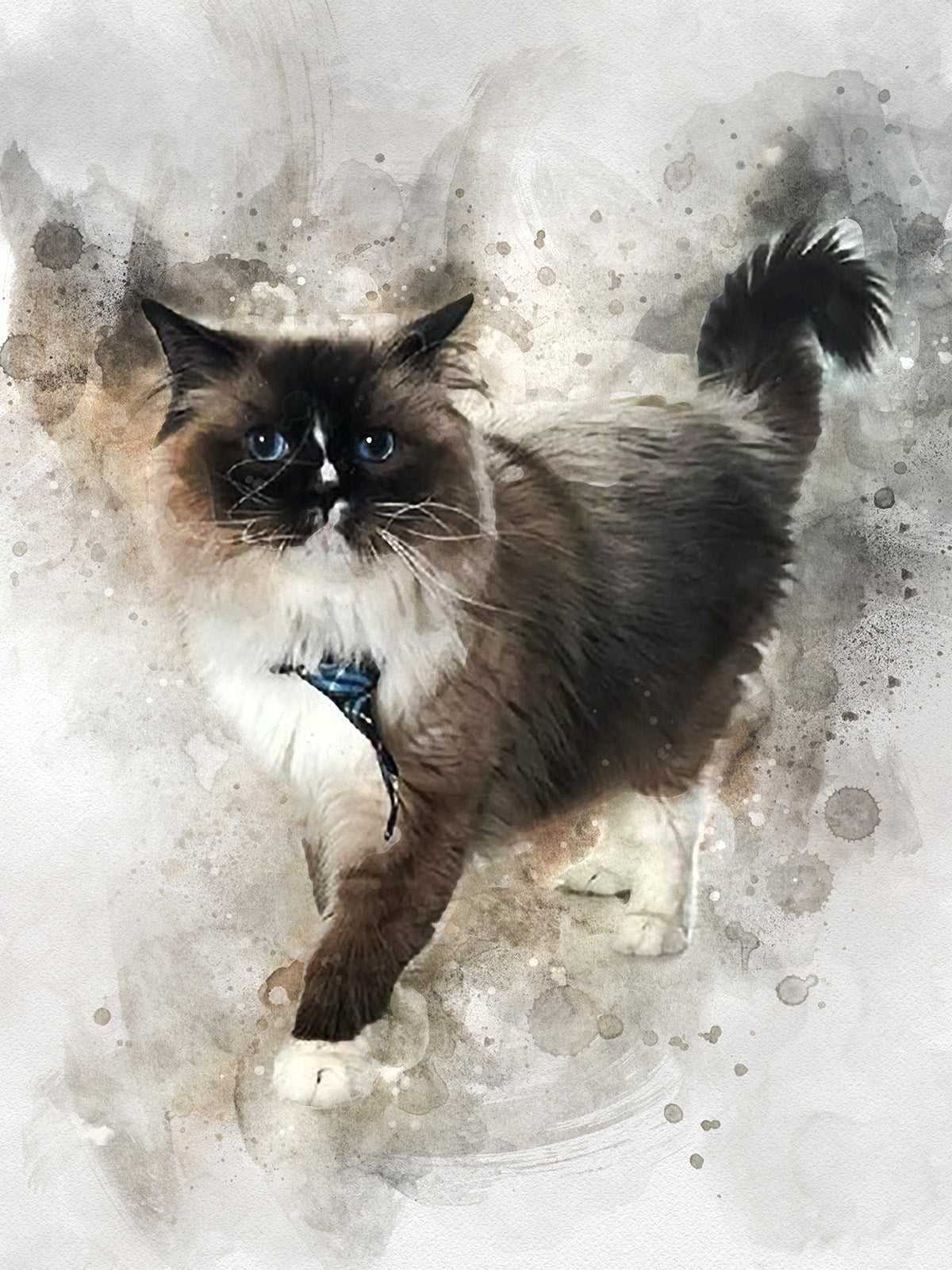 Gift Ideas for Cat Lovers | Gifts for Cat Lovers | Presents for Cat Lovers | Cat Lovers Gift | - FromPicToArt