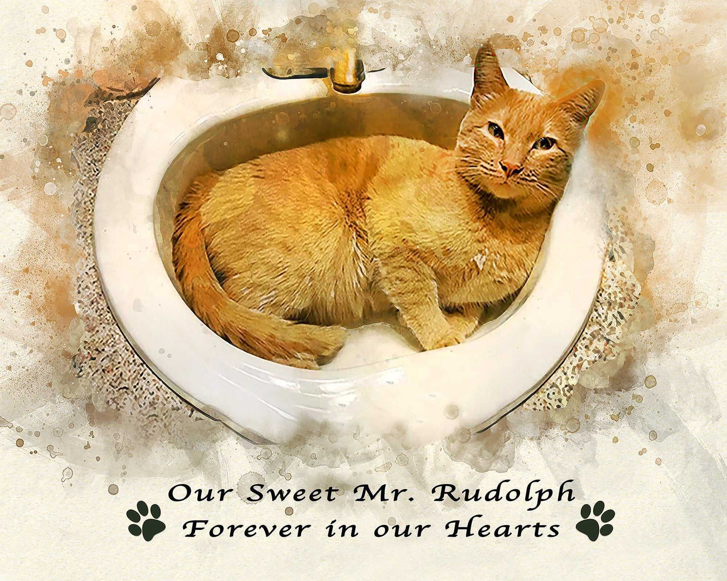 Gift Ideas for Cat Lovers | Gifts for Cat Lovers | Presents for Cat Lovers | Cat Lovers Gift | - FromPicToArt