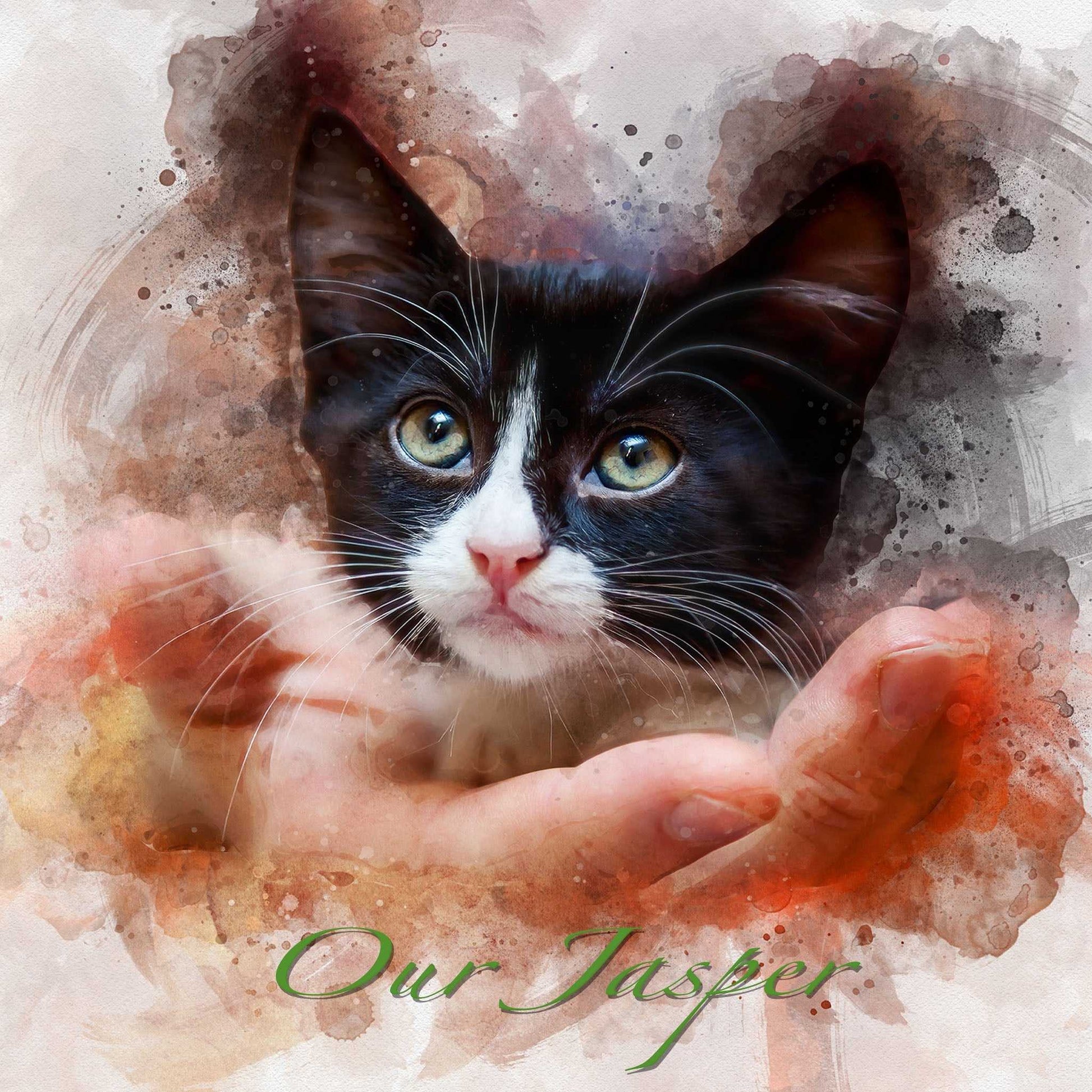 Gift Ideas for Cat Lovers | Gifts for Cat Lovers | Presents for Cat Lovers | Cat Lovers Gift | - FromPicToArt