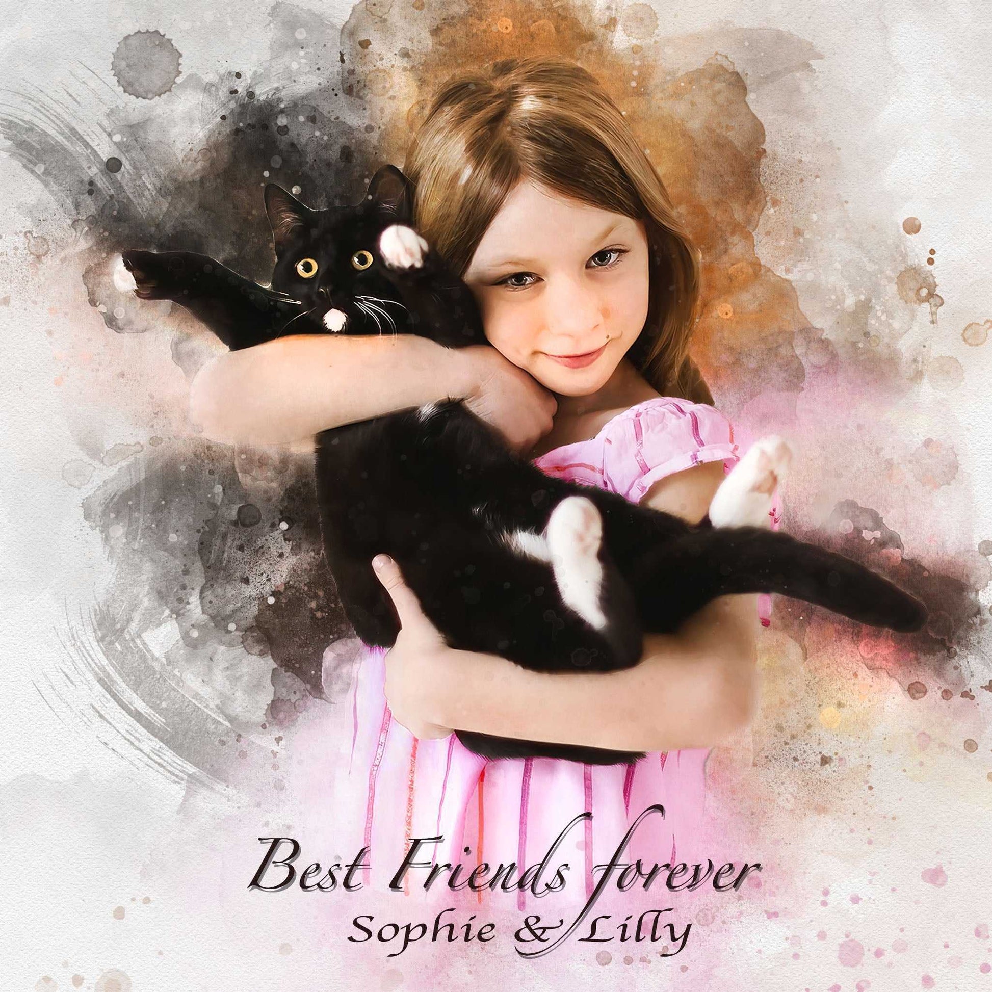 Gift Ideas for Cat Lovers | Gifts for Cat Lovers | Presents for Cat Lovers | Cat Lovers Gift | - FromPicToArt