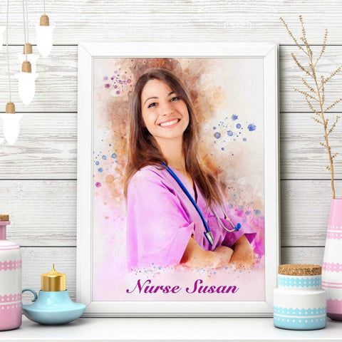 Gifts for RN Nurses | Appreciation Gifts for Nurses | Presents for Nurses | Gifts Ideas for Nurses Week - FromPicToArt