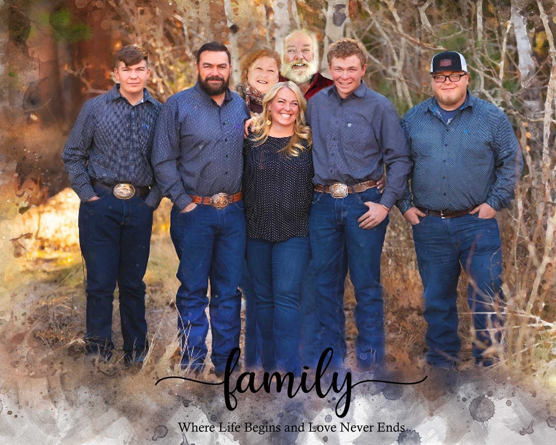 Gifts to Give for Thanksgiving | Thanksgiving Day Gifts | Thanksgiving Gift Idea | Thanksgiving Artwork - FromPicToArt
