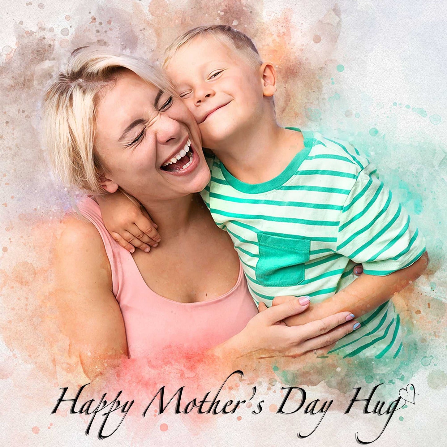 Last Minute Mothers Day Gifts | Personalized Canvas Portraits | 2-3 Business Days EXPRESS Delivery | Custom Gifts - FromPicToArt