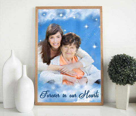 Memory Pictures, Custom Painted Portraits, Memorial Gifts - FromPicToArt