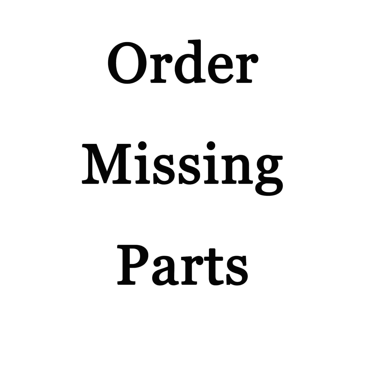 Order missing Clothing, Body Parts, etc. - FromPicToArt