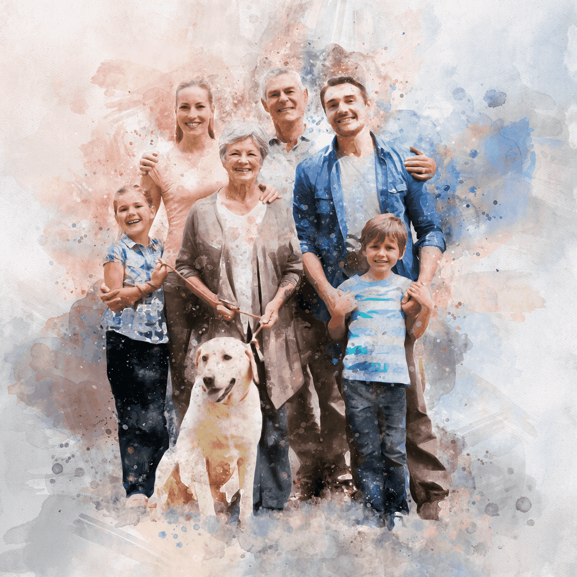 Order Your Custom Painting from Photo in 5 Minutes. Follow the EASY Steps below - FromPicToArt