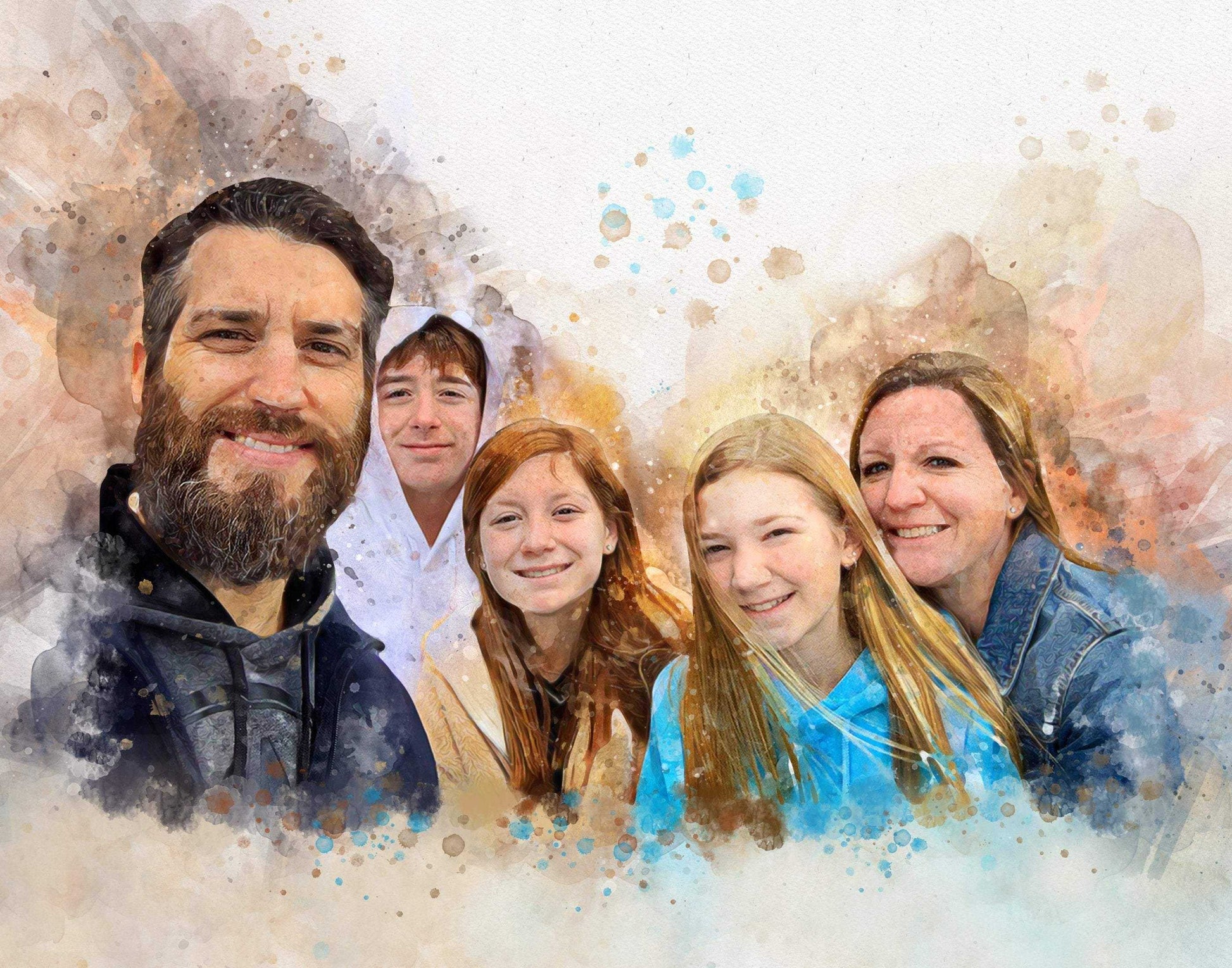 Order Your Custom Painting from Photo in 5 Minutes. Follow the EASY Steps below - FromPicToArt