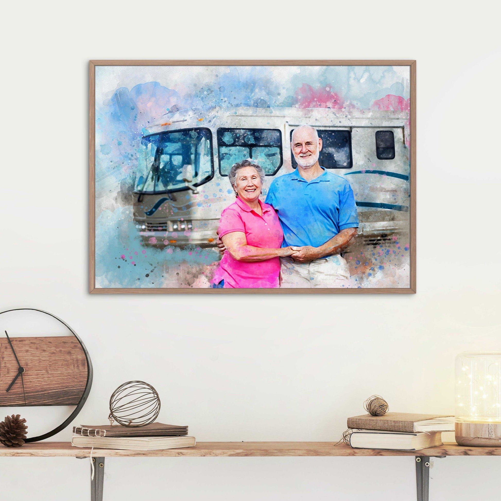 Painting Images | Custom Portrait Painting from Photo - FromPicToArt