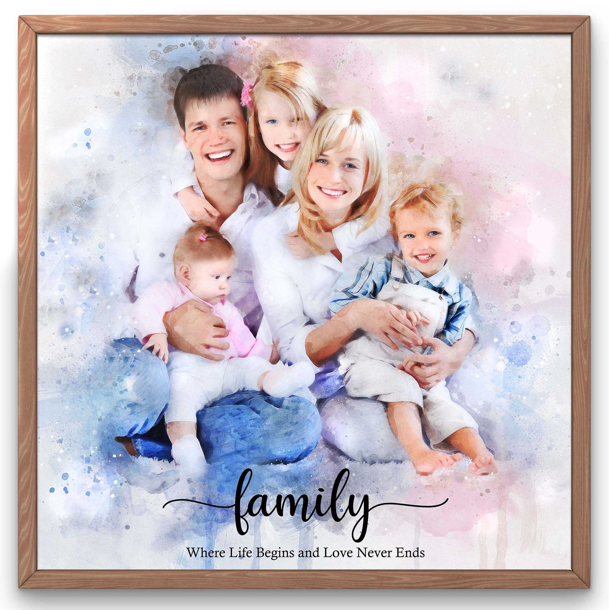 Painting Images | Custom Portrait Painting from Photo - FromPicToArt