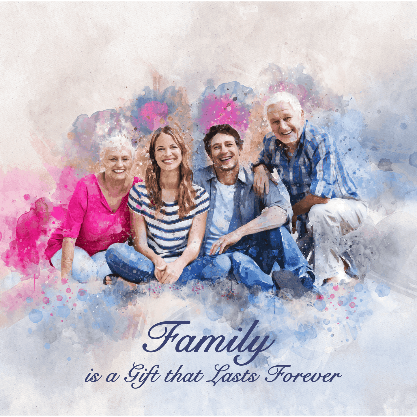 Painting Images | Custom Portrait Painting from Photo - FromPicToArt
