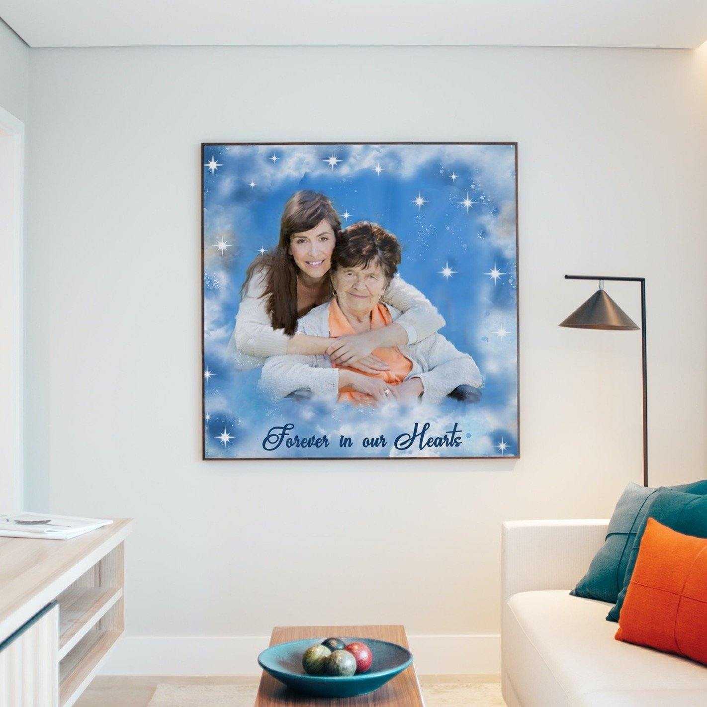 Personalized Family Painting, Personalized Family Portrait from Photo, Watercolor Painting from Photo - FromPicToArt