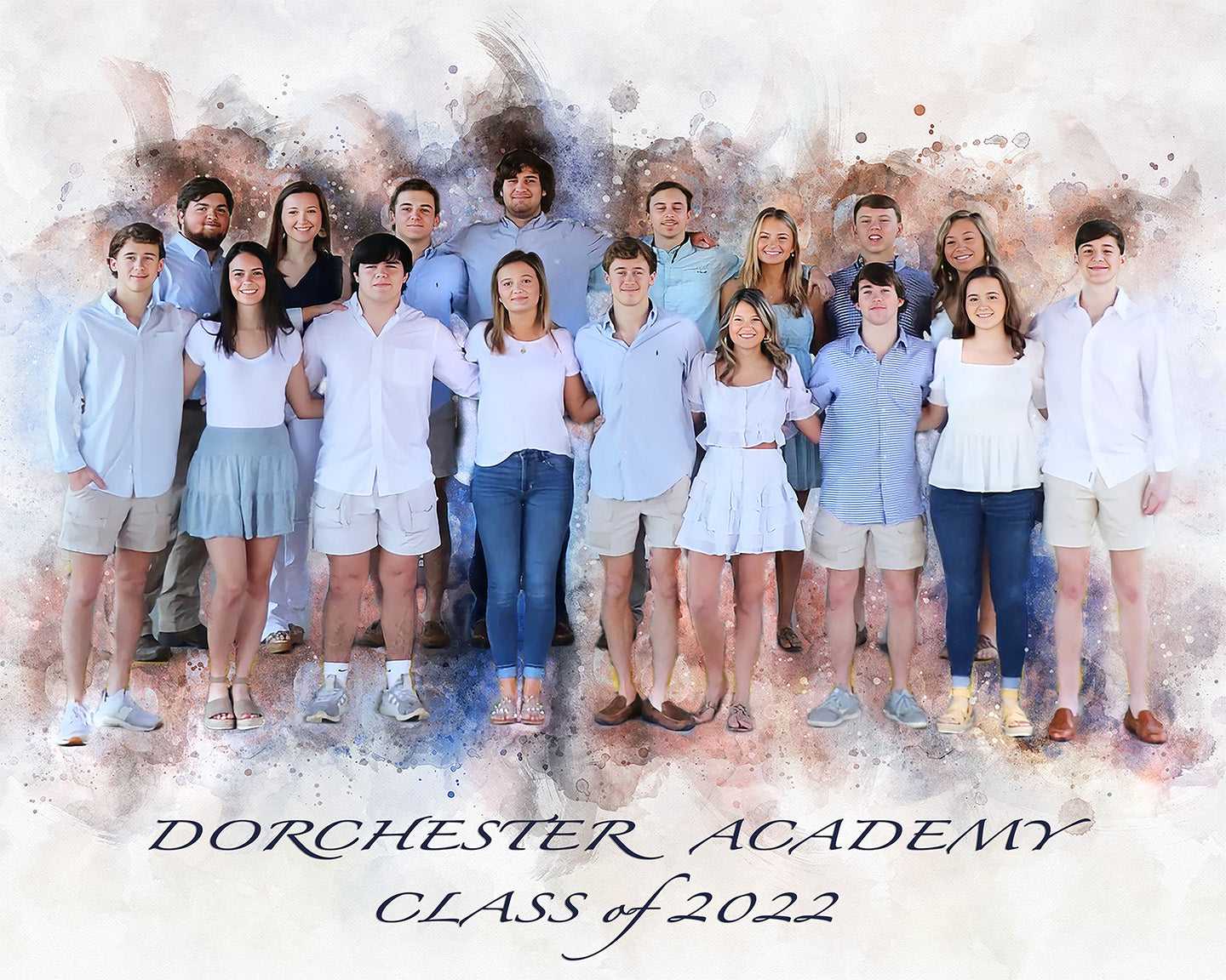 Personalized Graduation Gift| Custom Portrait From Photo | Unique Graduation Gifts - FromPicToArt