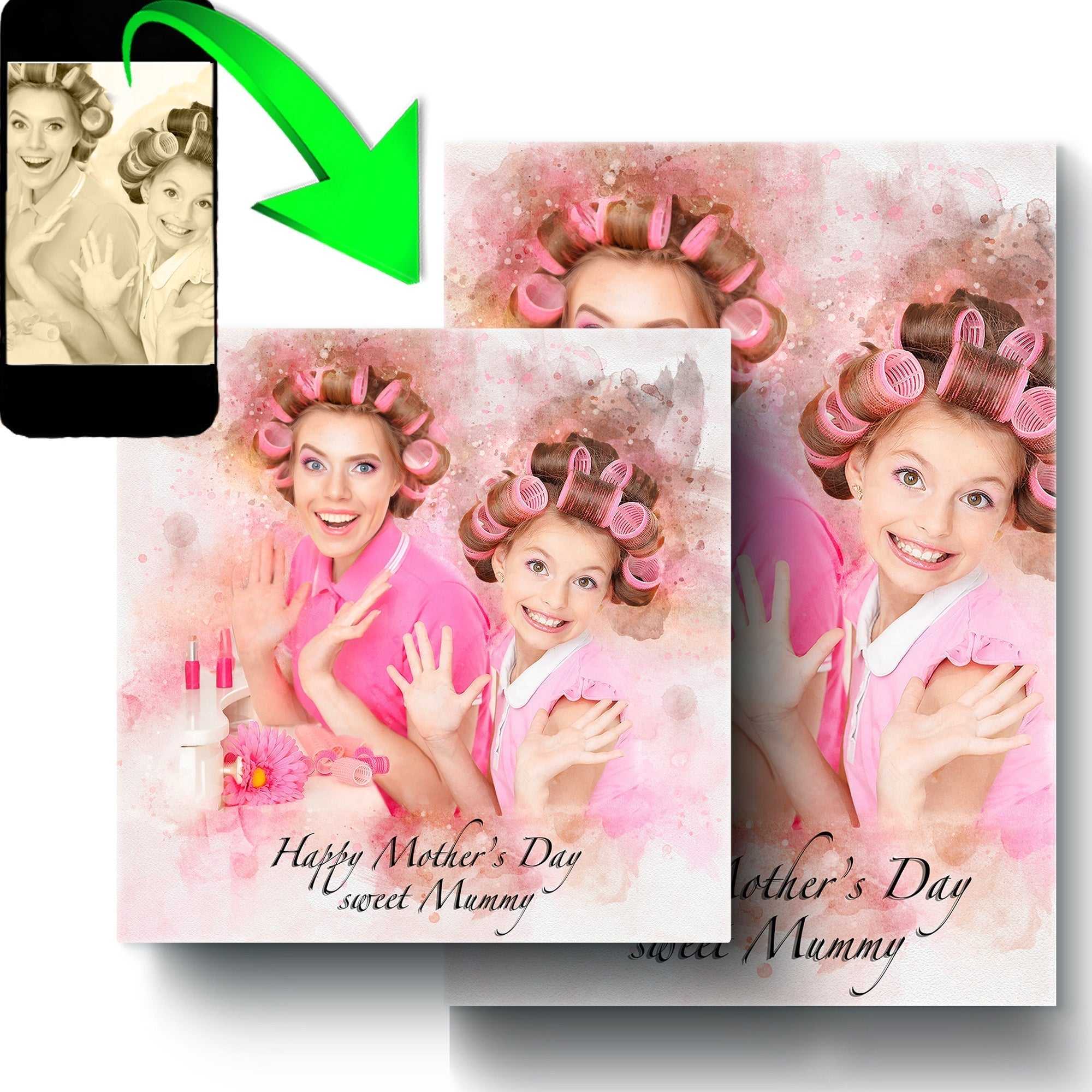 Pictures to Paint | Custom Portrait Painting | From Photo to Painting - FromPicToArt