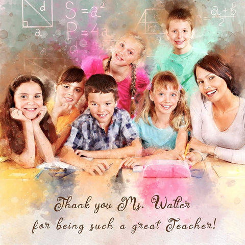 Teacher Appreciation Week Gift Teacher Appreciation Day Good Teacher Gifts - FromPicToArt