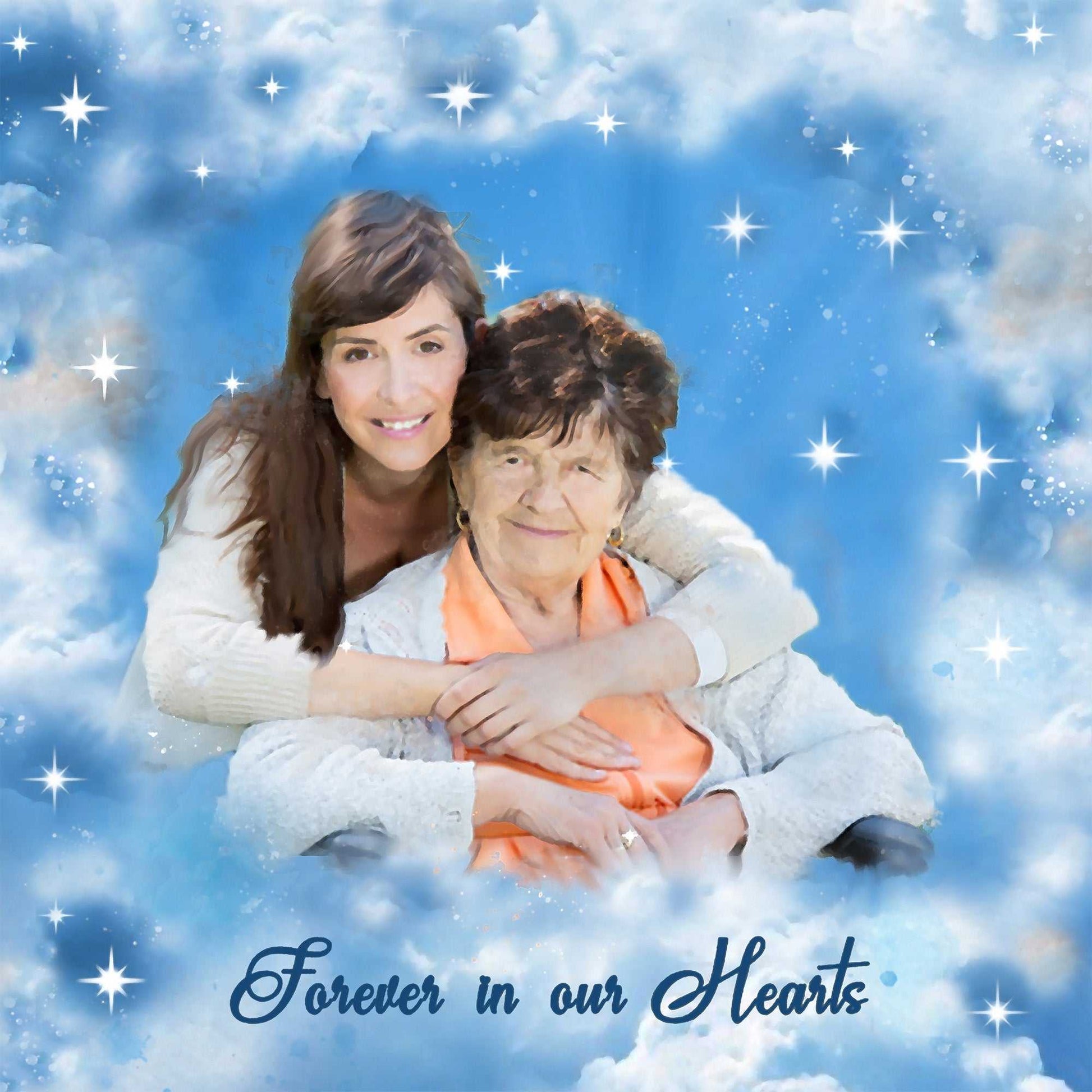 Turn Photo into Painting | Personalized Family Painting from Photo - FromPicToArt