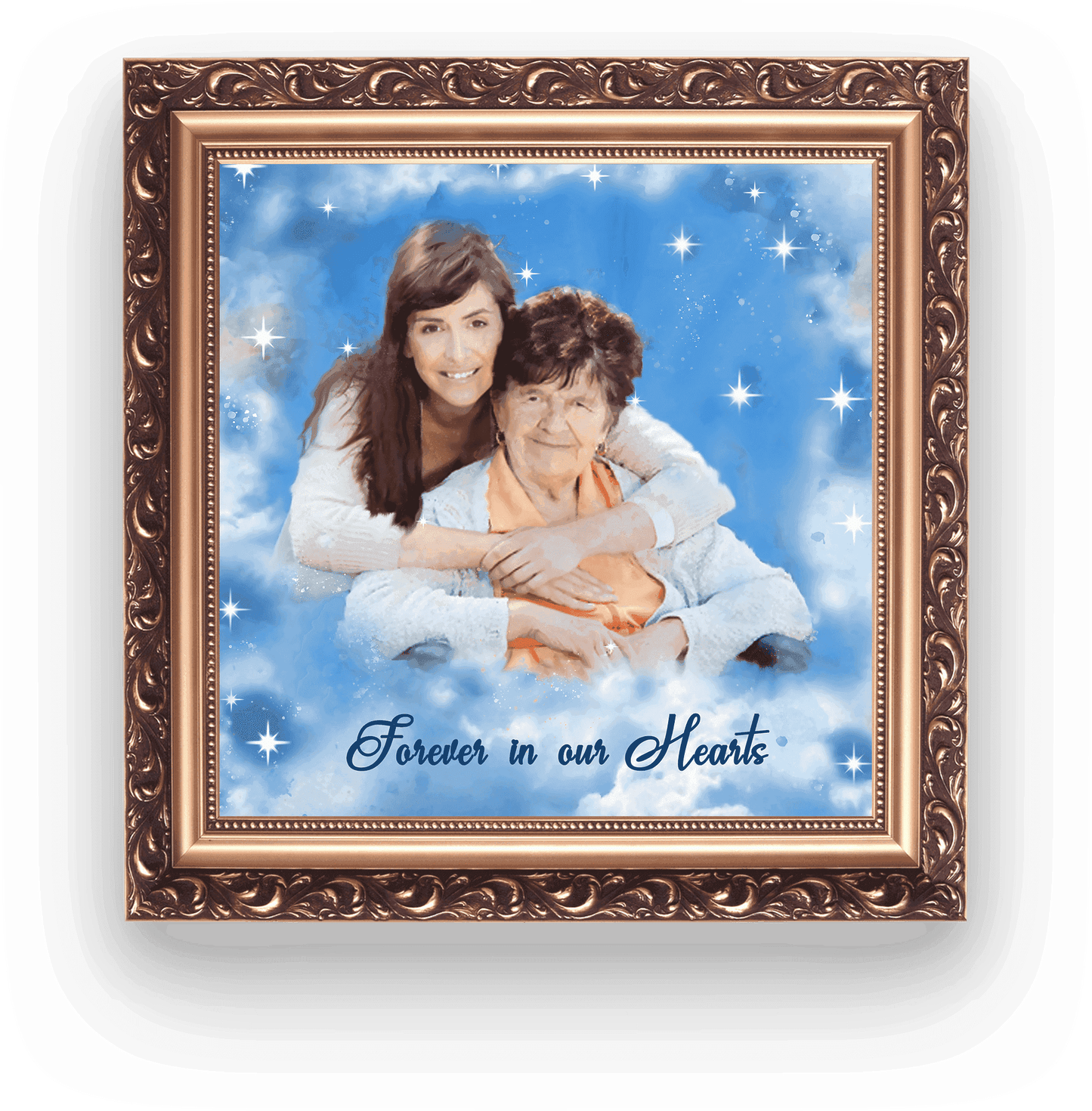 We Paint Your Life on Canvas, Custom Family Painting, Personalized Family Portrait Painting on Canvas - FromPicToArt