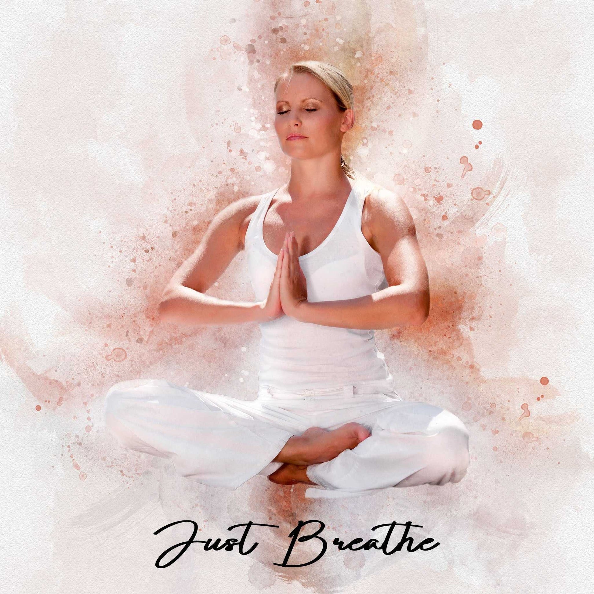 Yoga Artwork | Yoga Gift Ideas | Yoga Poster | Yoga Wall Art | Yoga Painting | YOGA GIFTS - FromPicToArt